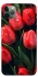 Чохол на Apple iPhone 11 Pro Max (6.5") Червоні тюльпани фото 1 з 1