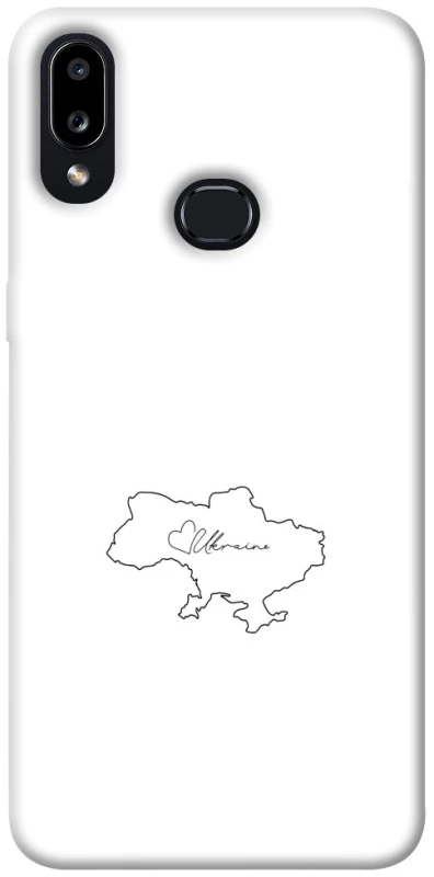 Чехол на Samsung Galaxy A10s Ukraine map фото 1 из 1