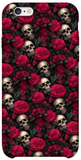 Чохол на Apple iPhone 6/6s (4.7") Черепа та рози фото 1 з 1