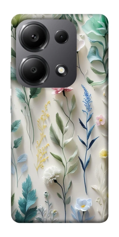 Чохол на Xiaomi Redmi Note 13 Pro 4G Floral design ver.3 фото 1 з 1