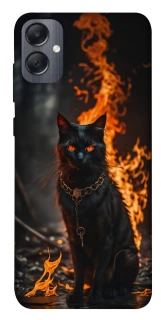 Чехол на Samsung Galaxy A05 Огненный кот фото 1 из 1