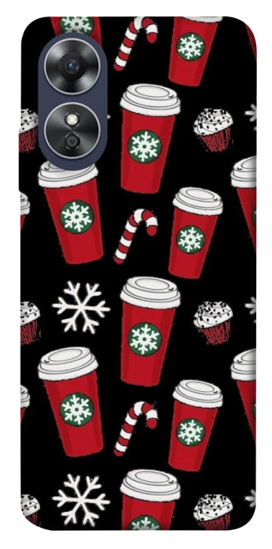 Чехол на Oppo A17 Новогодний v40 фото 1 из 1