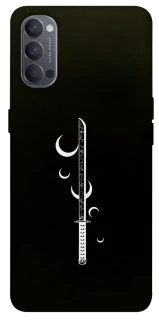 Чохол на Oppo Reno 4 Самурай завжди з катаною фото 1 з 1