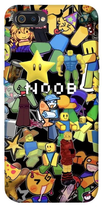 Чехол на Realme C2 Roblox Noob фото 1 из 1