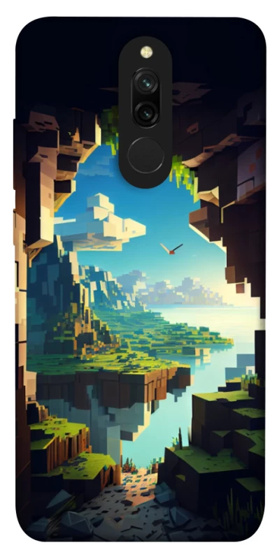 Чохол на Xiaomi Redmi 8 Minecraft sunrise фото 1 з 1
