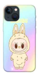 Чехол на Apple iPhone 13 mini (5.4") Fluffy Rainbow Labubu фото 1 из 1