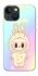 Чехол на Apple iPhone 13 mini (5.4") Fluffy Rainbow Labubu фото 1 из 1