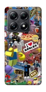 Чехол на Xiaomi 14T Pro Roblox collage ver.5 фото 1 из 1