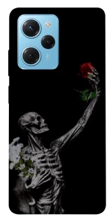 Чехол на Xiaomi Poco X5 Pro 5G Skeleton vs Rose фото 1 из 1