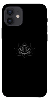 Чохол на Apple iPhone 12 (6.1") Black Lotus фото 1 Чохол на Apple iPhone 12 (6.1") Black Lotus фото 1 з 1