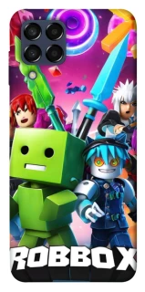 Чехол на Samsung Galaxy M33 5G Roblox gaming heroes фото 1 из 1