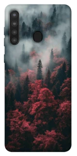 Чехол на Samsung Galaxy A21 Red Wood фото 1 из 1