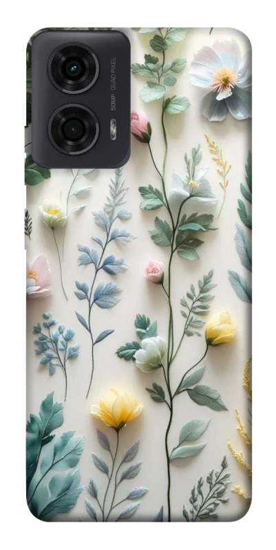 Чохол на Motorola Moto G04 Floral design ver.4 фото 1 з 1