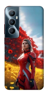 Чохол на Realme C65 4G Cyber space girl ver.5 фото 1 з 1