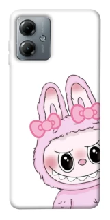 Чохол на Motorola Moto G14 Labubu White фото 1 з 1