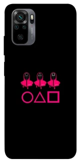 Чехол на Xiaomi Redmi Note 10 / Note 10s squid game v3 фото 1 из 1