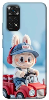 Чехол на Xiaomi Redmi Note 11 (Global) / Note 11S Labubu in the car фото 1 из 1