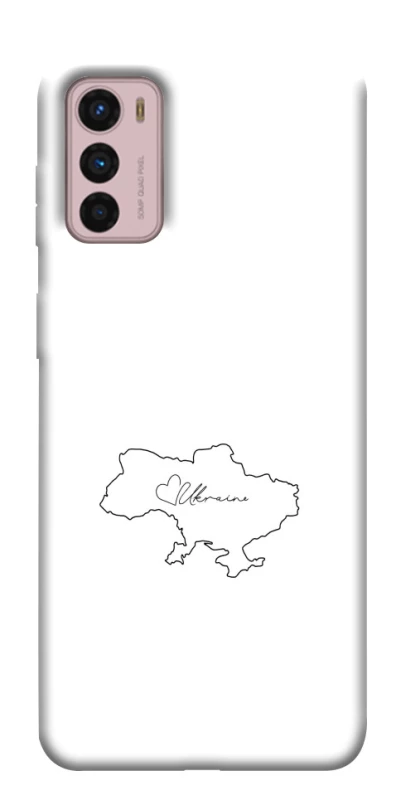 Чохол на Motorola Moto G42 Ukraine map фото 1 з 1