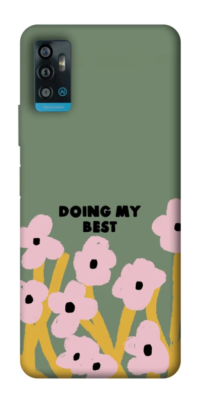 Чехол на ZTE Blade A71 Doing my best фото 1 из 1