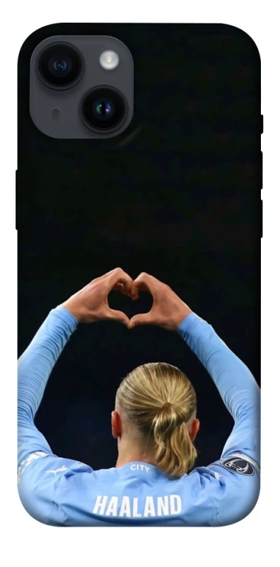 Чехол на Apple iPhone 14 (6.1") Erling Haaland V2 фото 1 из 1