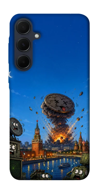 Чохол на Samsung Galaxy A55 Moscow never sleeps ver.8 фото 1 з 1