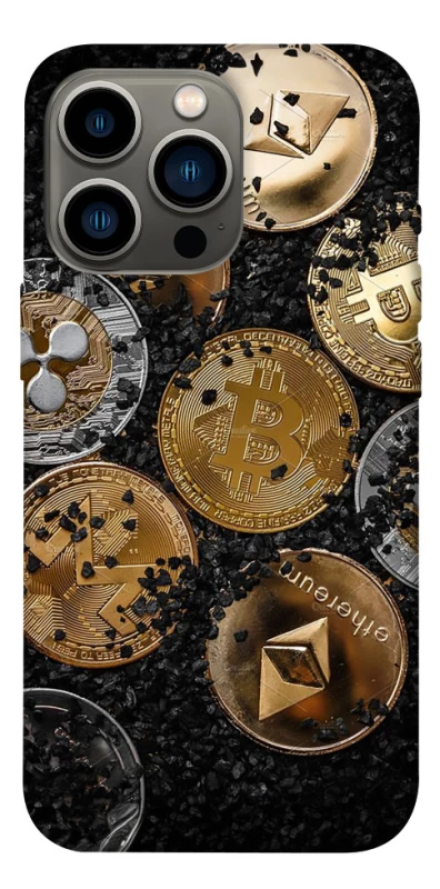 Чохол на Apple iPhone 13 Pro (6.1") Many coins v2 фото 1 з 1