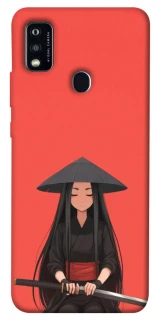 Чохол на ZTE Blade A51 Red samurai фото 1 з 1