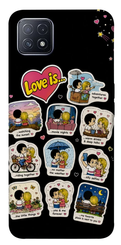 Чохол на Oppo A73 Love is ver.4 фото 1 з 1