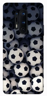 Чехол на OnePlus 8 Pro Футбольные мячи фото 1 из 1