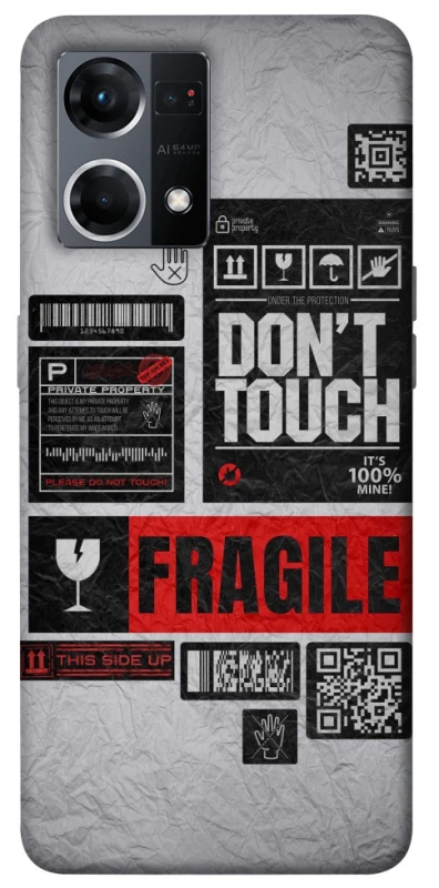 Чохол на Oppo Reno 7 4G Don't touch фото 1 з 1