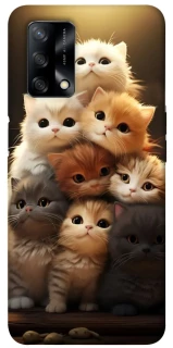 Чехол на Oppo A74 4G Чехол Kittie Love v2 фото 1 из 1