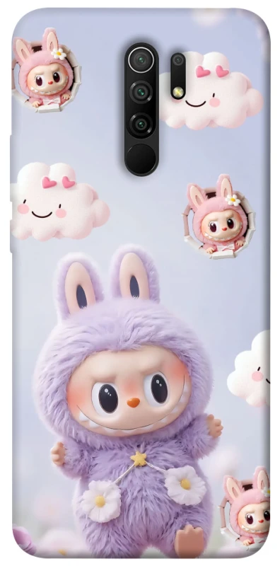 Чохол на Xiaomi Redmi 9 Labubu & clouds фото 1 з 1