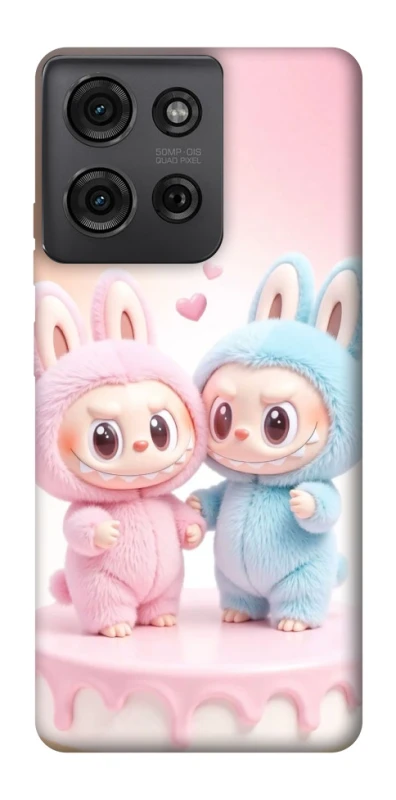 Чохол на Motorola Moto G75 Labubu Twins фото 1 з 1