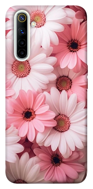 Чохол на Realme 6 Рожеві Квіти v2 фото 1 з 1