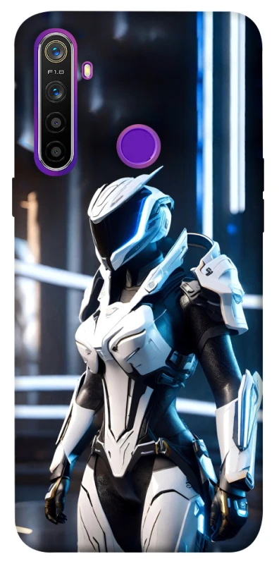 Чехол на Realme 5 Cyber space girl ver.6 фото 1 из 1