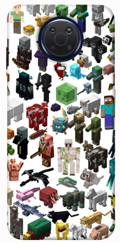 Чохол на Nokia G20 / G10 / 6.3 Minecraft v4 фото 1 з 1