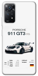 Чехол на Xiaomi Redmi Note 12 Pro 4G Porsche 911 GT3 фото 1 из 1