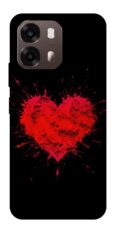 Чохол на Oppo A6 Splash heart фото 1 з 2