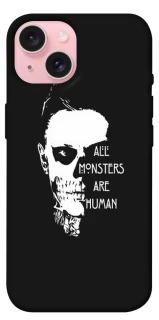 Чохол на Apple iPhone 15 (6.1") All Monsters are Human фото 1 з 1