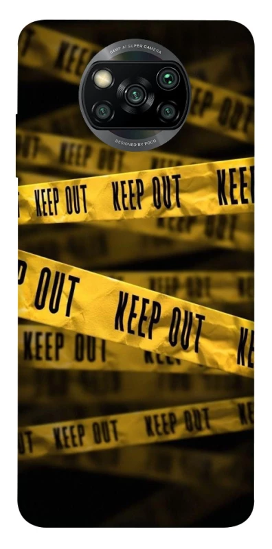 Чохол на Xiaomi Poco X3 NFC / Poco X3 Pro keep out фото 1 з 1