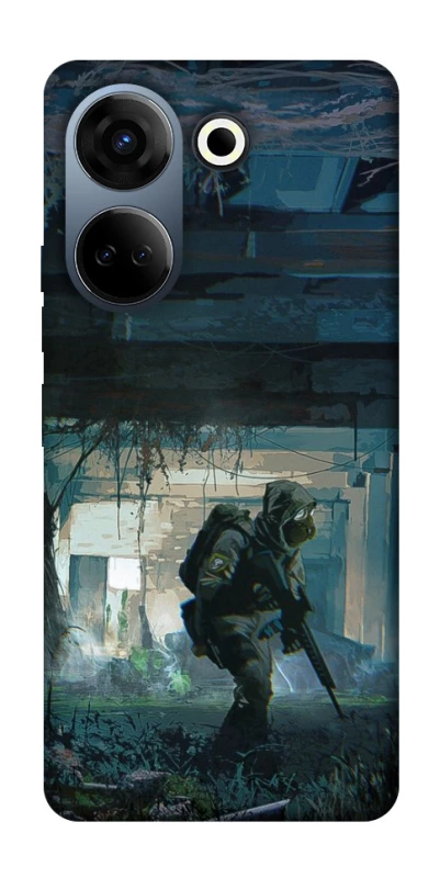 Чохол на TECNO Camon 20 Pro (CK7n) Сталкер v7 фото 1 з 1