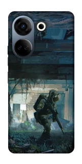 Чохол на TECNO Camon 20 Pro (CK7n) Сталкер v7 фото 1 з 1