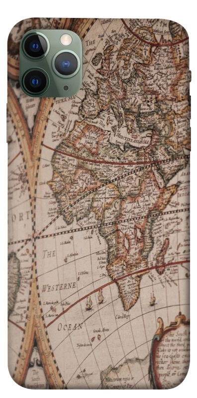 Чехол на Apple iPhone 11 Pro Max (6.5") Карта путешествий фото 1 из 1