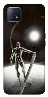 Чехол на Oppo A73 Серебряный сёрфер фото 1 из 1