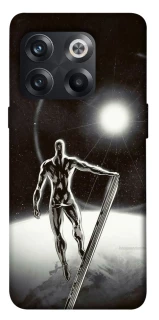 Чехол на OnePlus 10T Серебряный сёрфер фото 1 из 1