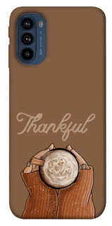 Чохол на Motorola Moto G41 Thankful coffee фото 1 з 1
