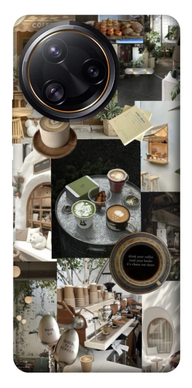 Чохол на Xiaomi Poco F7 Ultra Coffee collage ver.4 фото 1 з 1