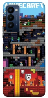 Чохол на TECNO Camon 18 Minecraft фото 1 з 1