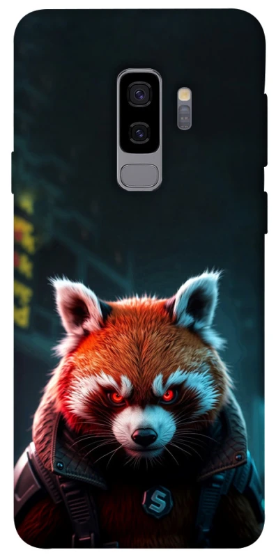 Чохол на Samsung Galaxy S9+ Cyber Red Panda фото 1 з 1