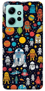 Чехол на Xiaomi Redmi Note 12 4G Star Wars background ver.2 фото 1 из 1